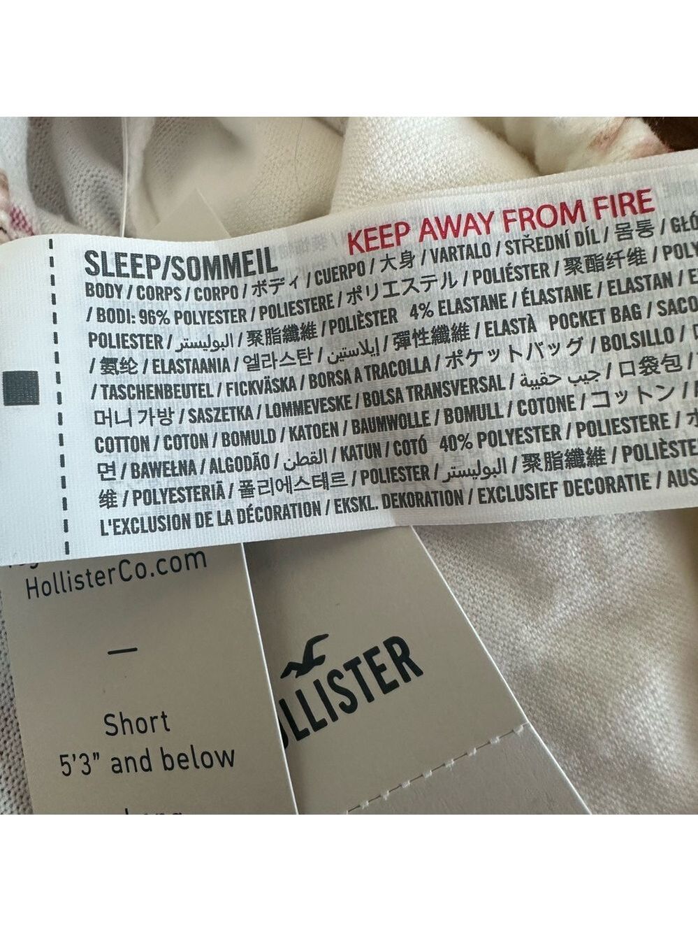 Hollister Super Soft Lightweight Juniors Christmas Bunny Pajama Pants Medium - Picture 9 of 9